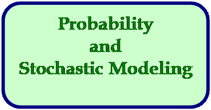 Rounded Rectangle: Probability
and
Stochastic Modeling
